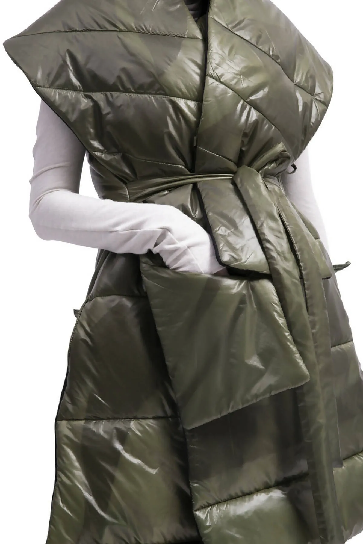 Afka Camouflage Puffer Vest
