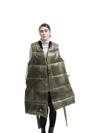 Afka Camouflage Puffer Vest