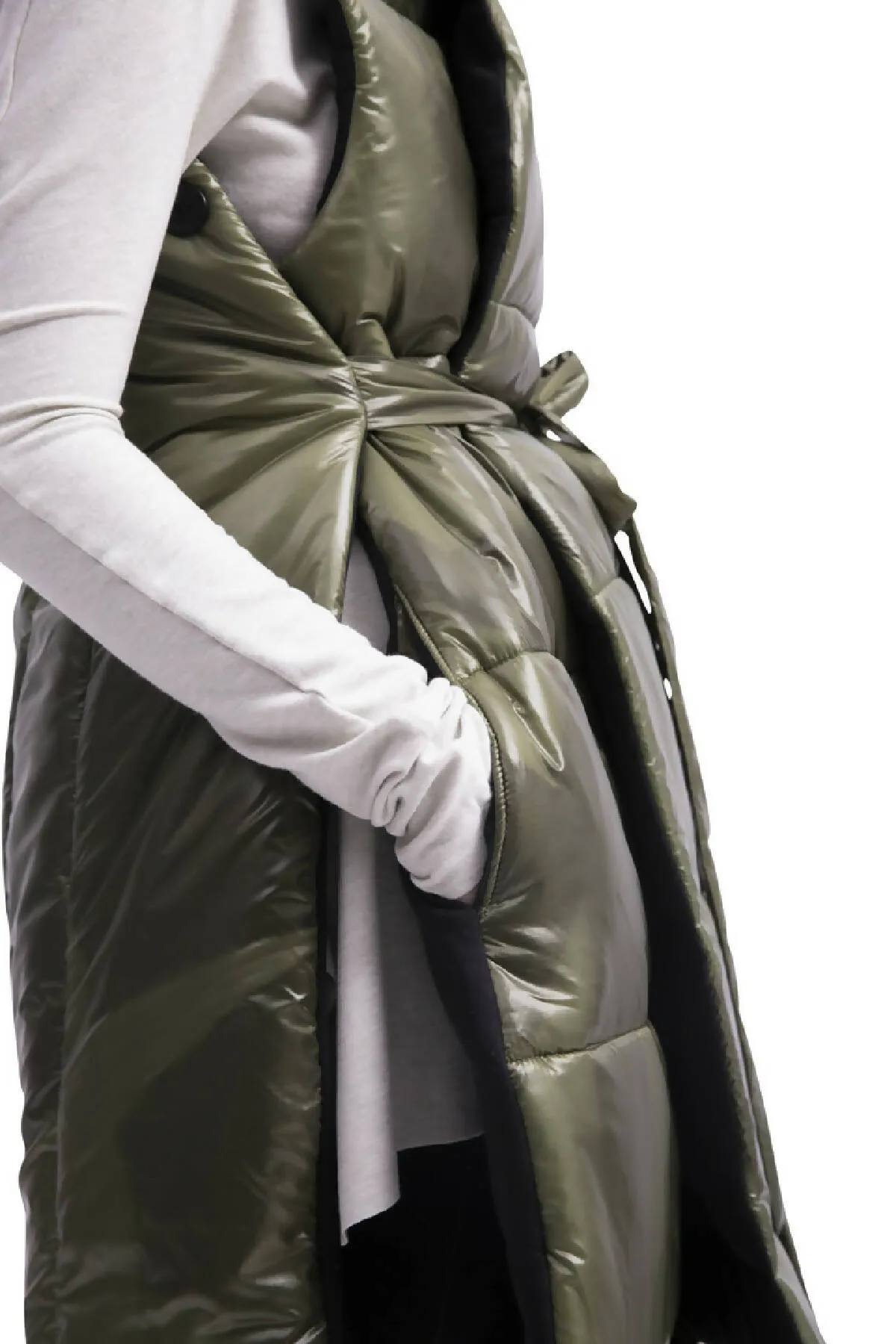 Afka Camouflage Puffer Vest