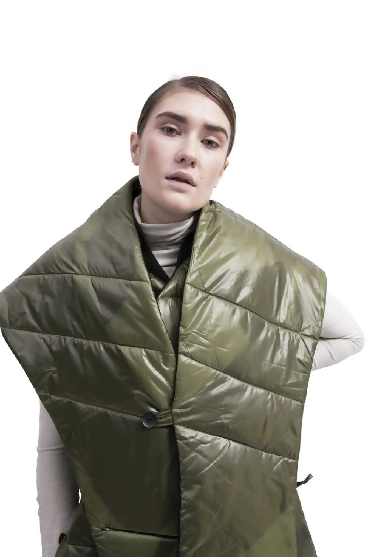Afka Camouflage Puffer Vest