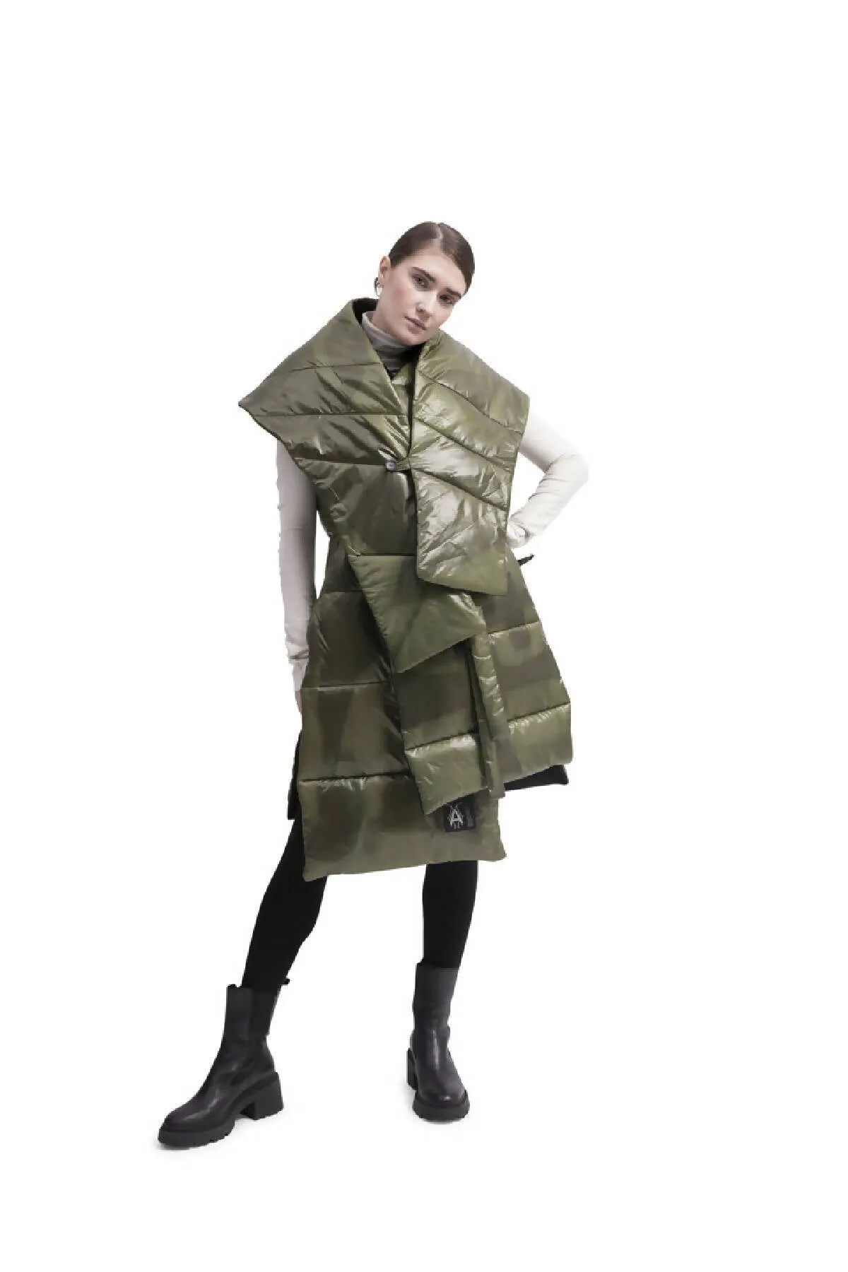 Afka Camouflage Puffer Vest