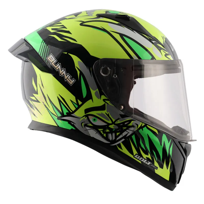 Bolt Bunny Black Neon Yellow Free Balaclava Mask