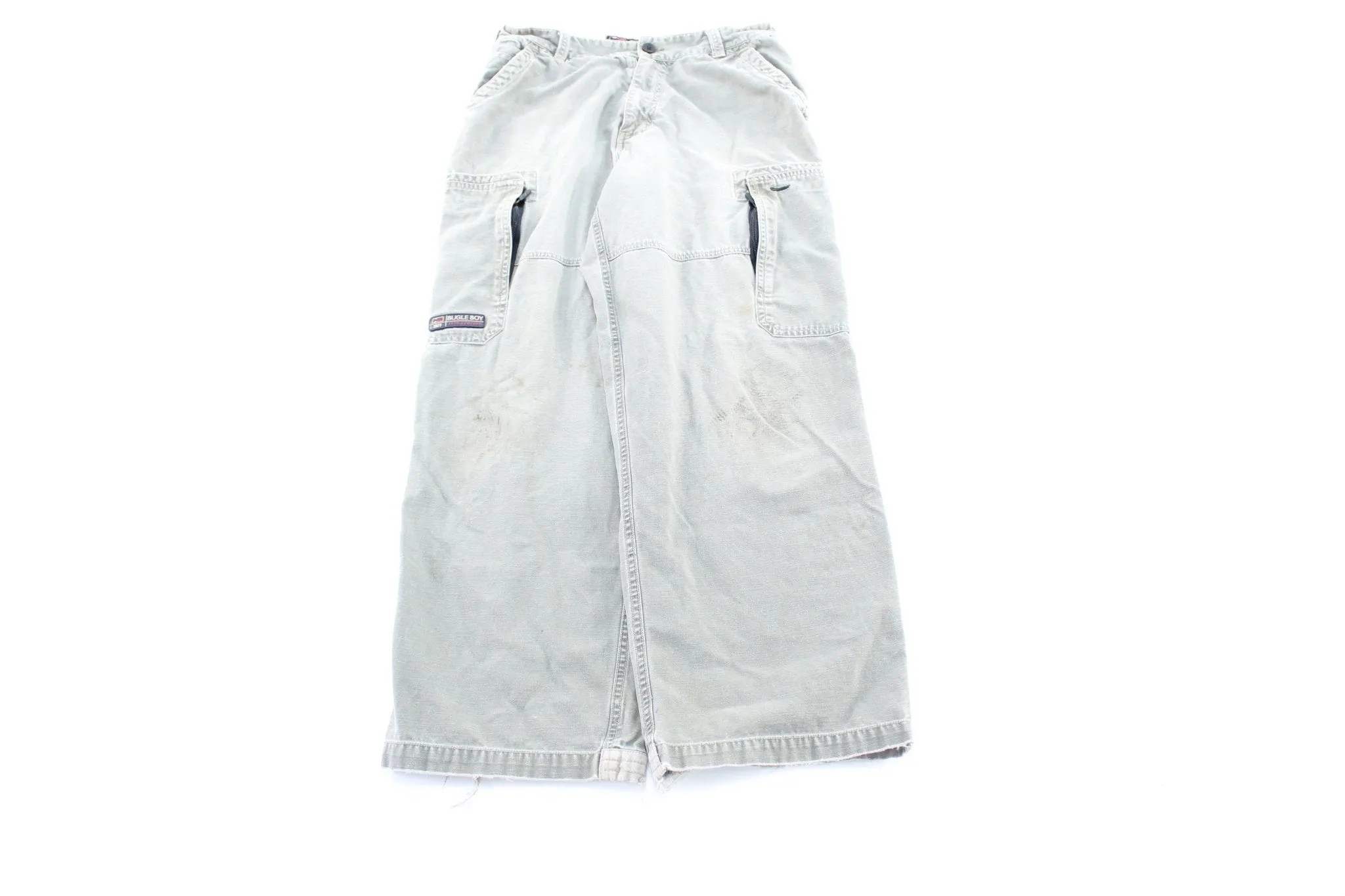 Bugle Boy Green Cargo Pants