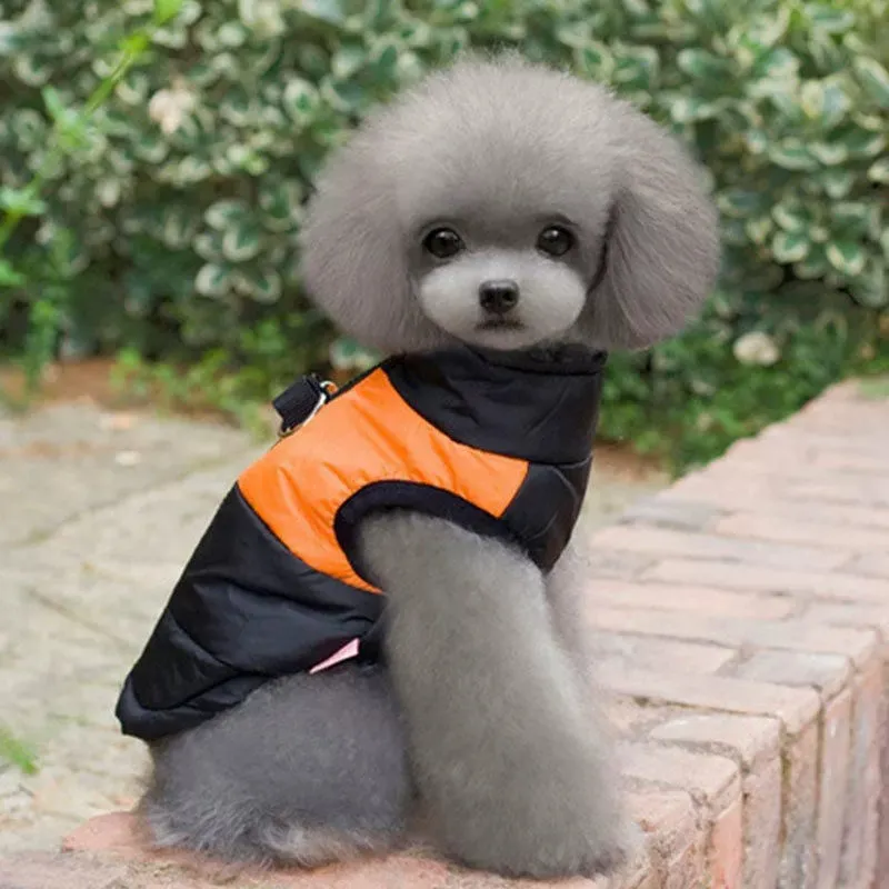Dog Clothes Winter Clothes Large Dog Cotton Clothes Thickened Warm Pet Small Size Dogs Jarre Aero Bull Teddy/Golden Retriever Big Dog Autumn Clothes