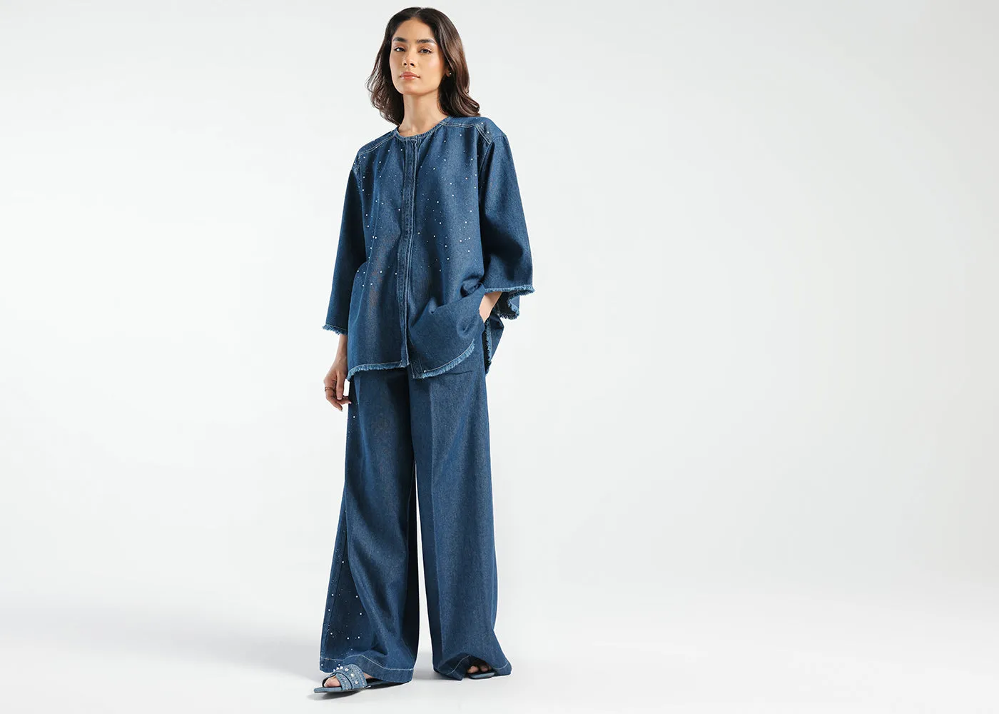 EMBELLISHED SUIT (E0416/106/618)
