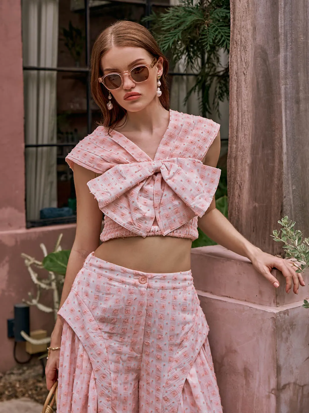 Gossip Bow Co-ord set