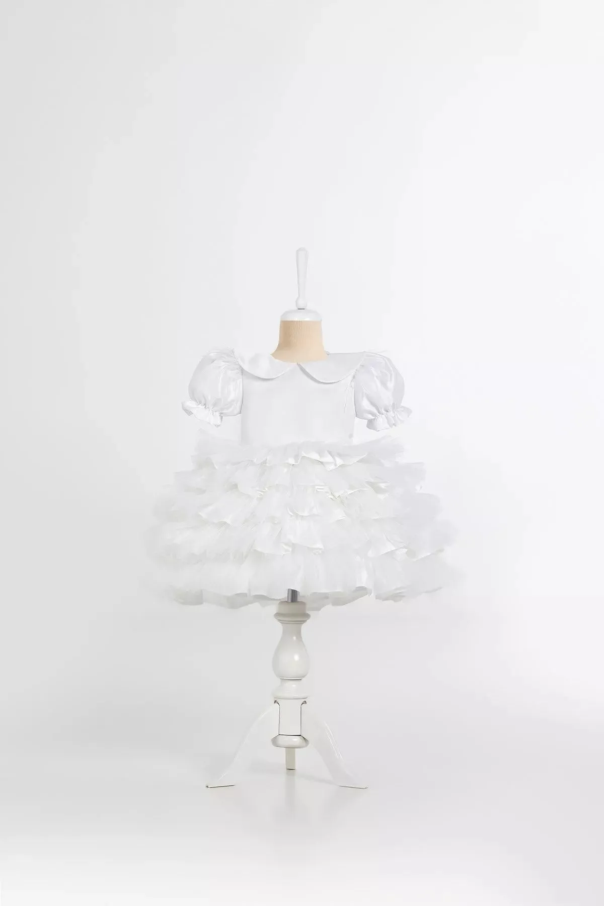 Helena White Party Dress