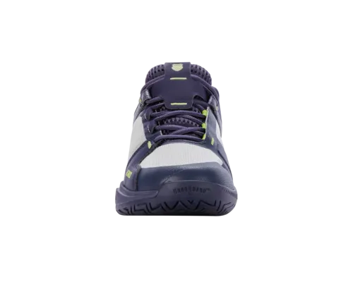 K-Swiss Men's Ultrashot Team Peacoat Gray Violet Lime Green Shoes