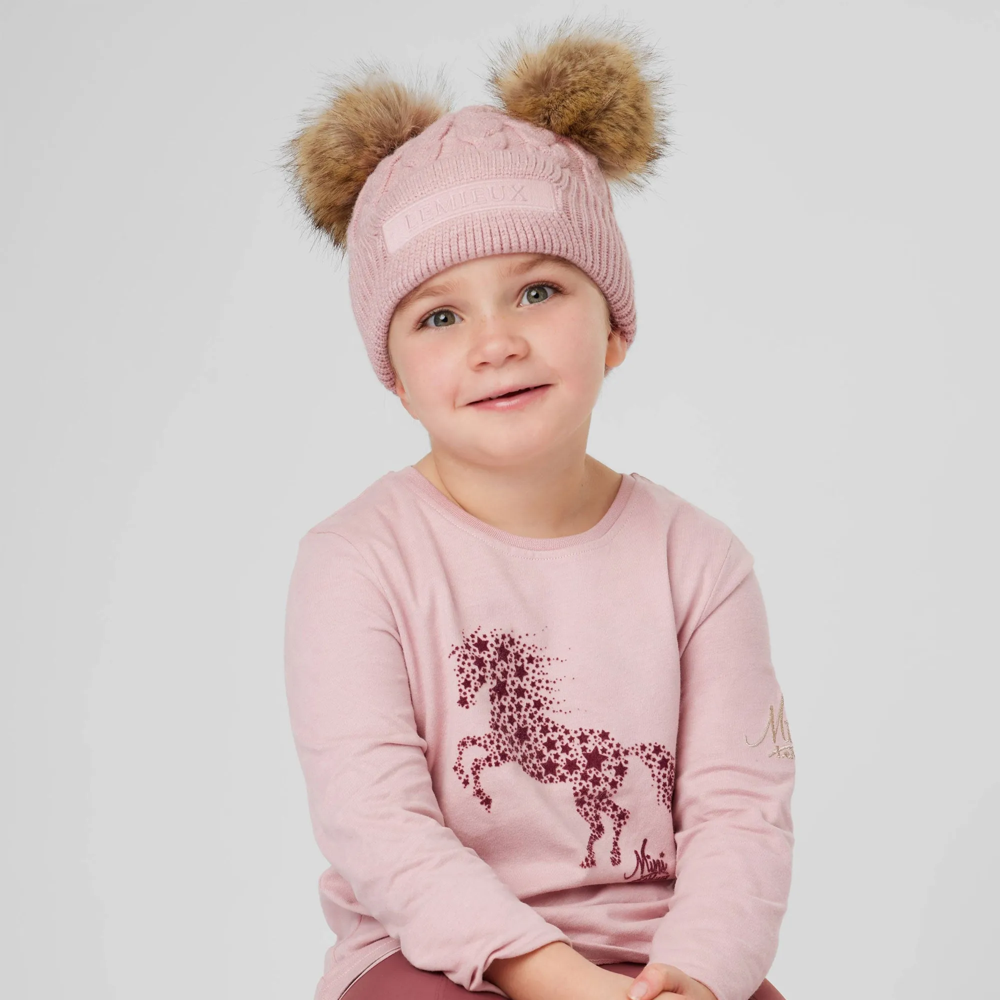 LeMieux Mini Double Pom Hat