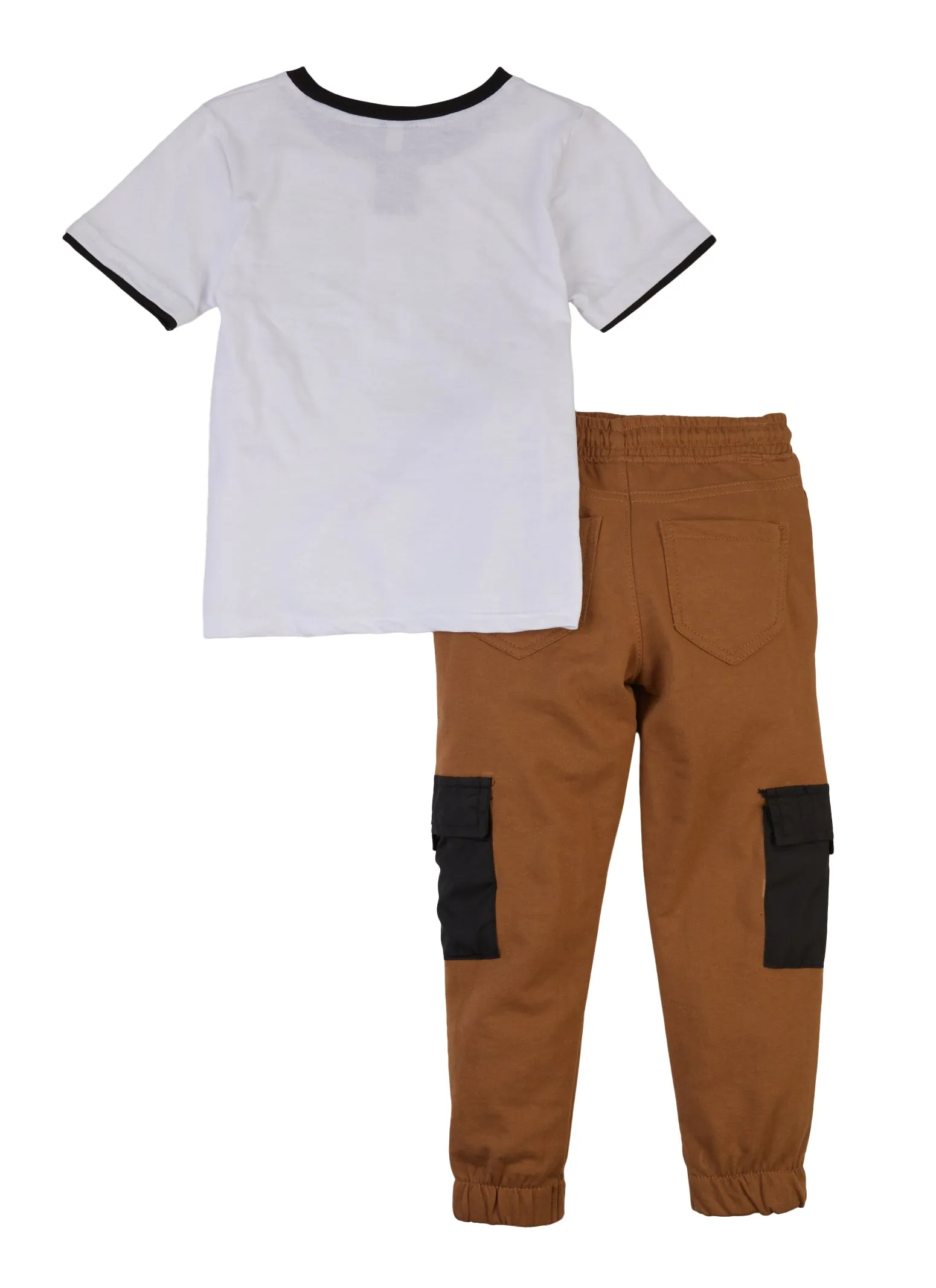 Little Boys Legend Ringer Tee and Cargo Pants
