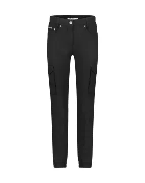 Malelions Women Cargo Pants - Zwart