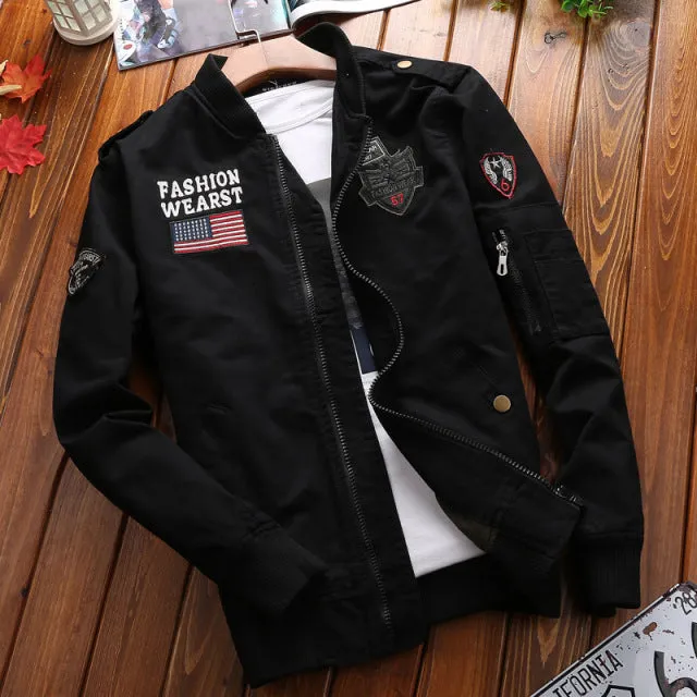 Military Bomber Jacket