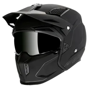 MT Streetfighter Modular Helmet Matte Black