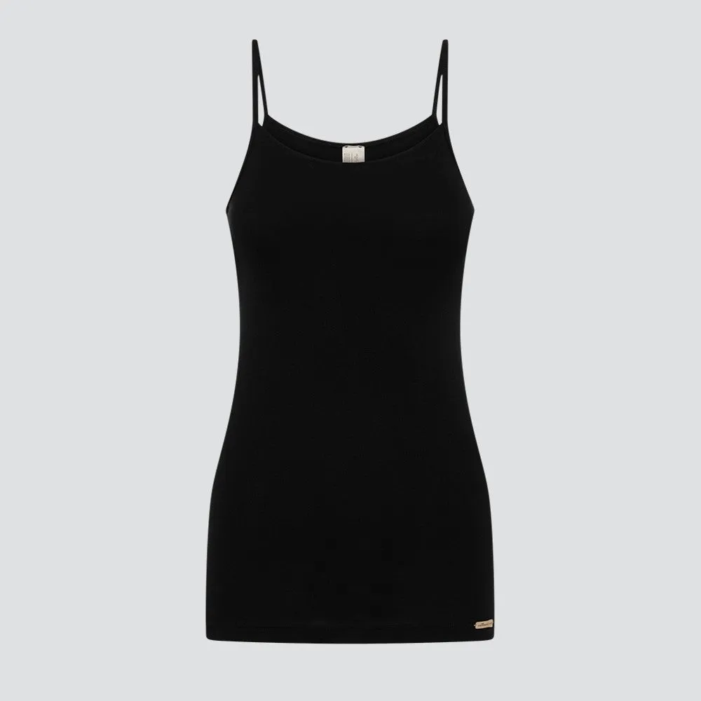 Spaghetti Strap Vest - 100% Organic Cotton