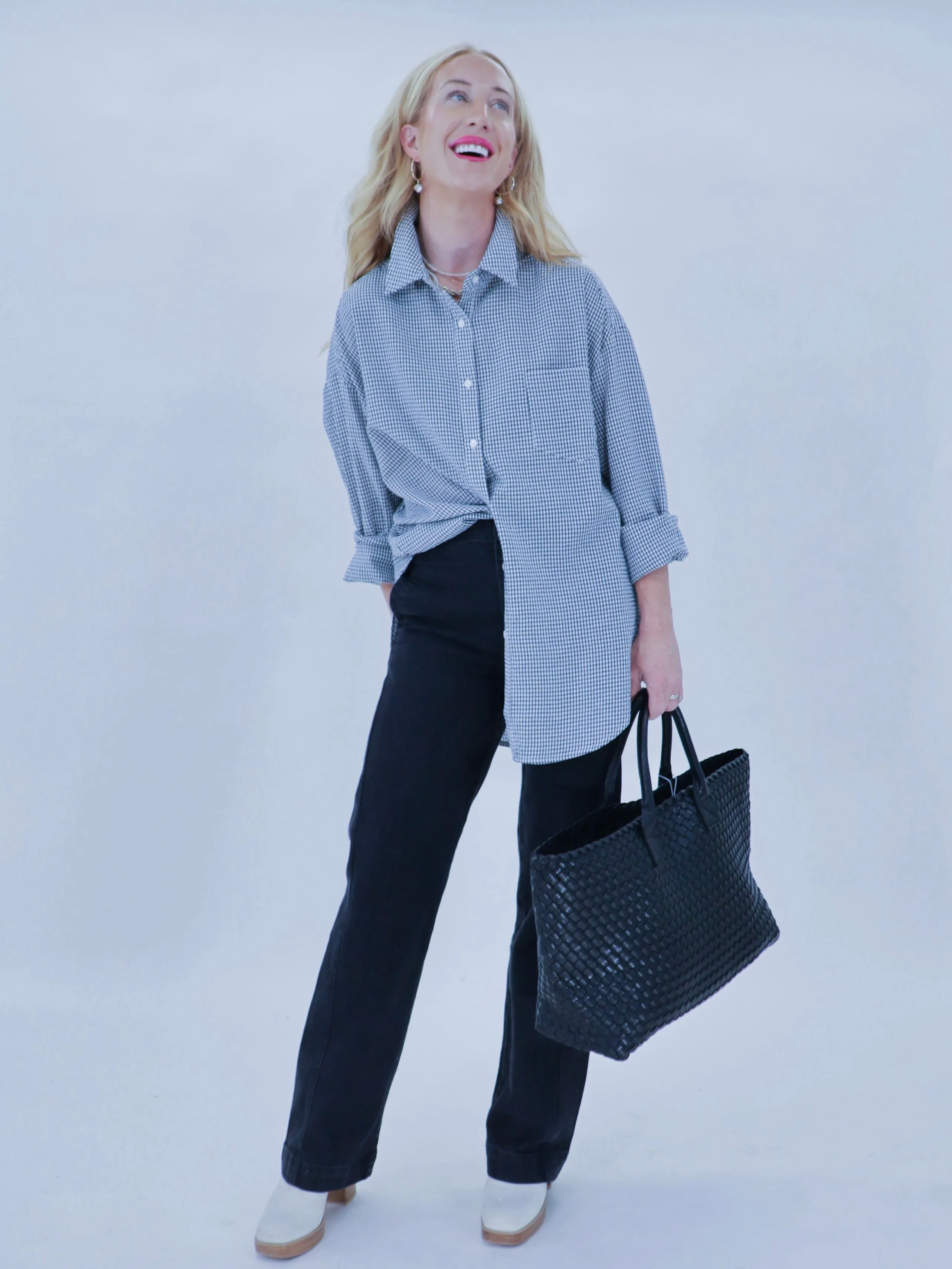Sutton Button Down Top