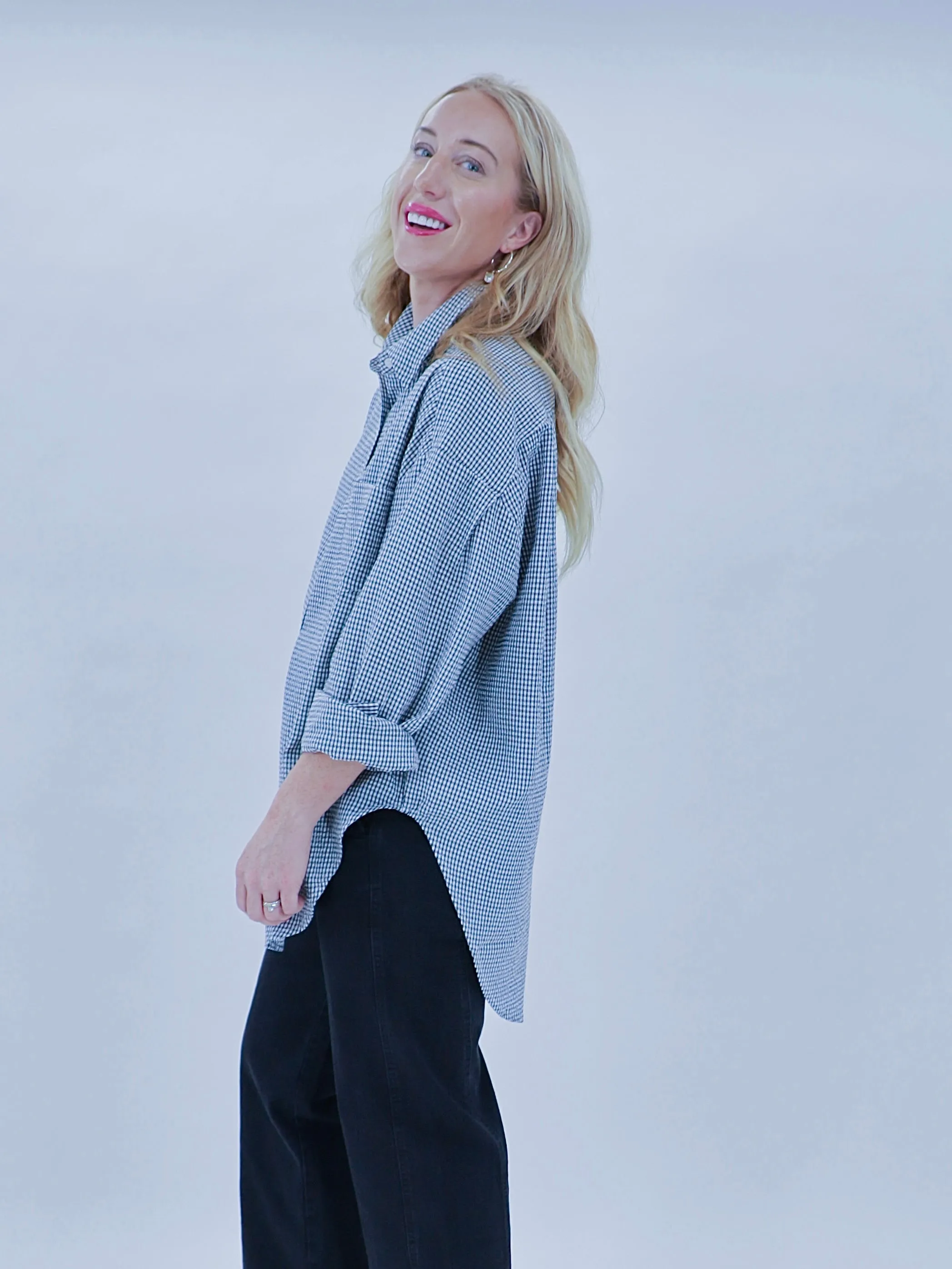 Sutton Button Down Top