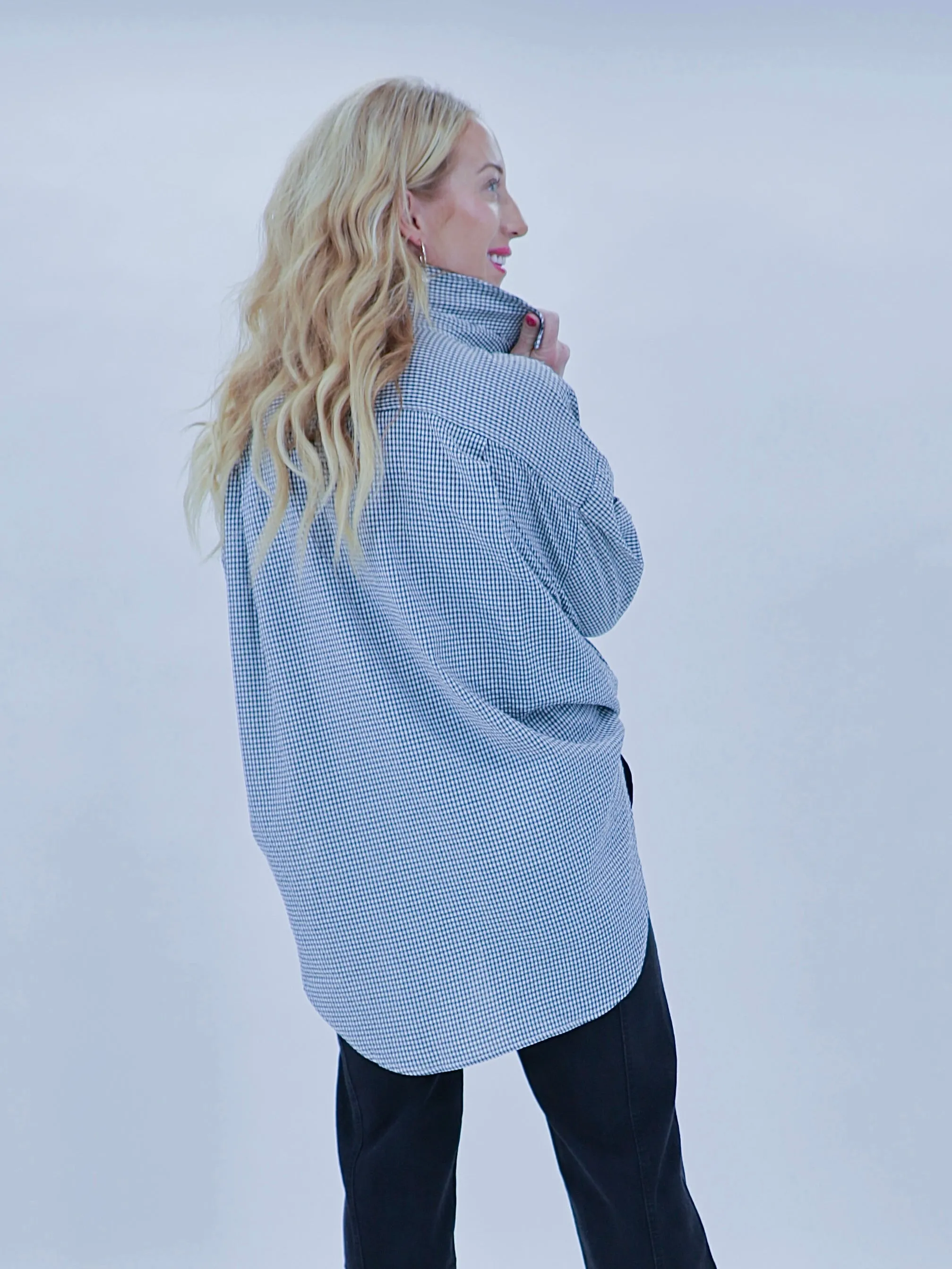 Sutton Button Down Top