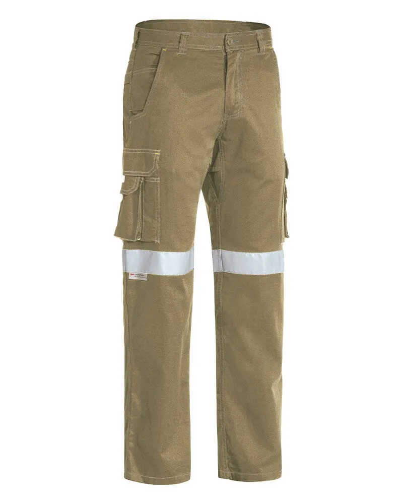 *Taped Cool Vented Lightweight Cargo Pants* - Khaki