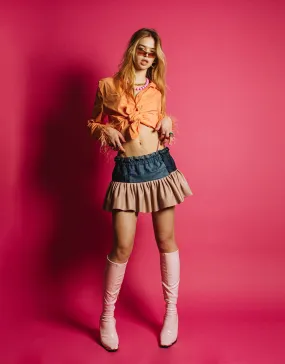 Vintage customized 90’s mini skirt