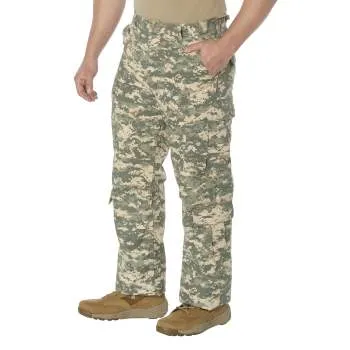 Vintage Paratrooper Fatigue Pants ACU Camouflage