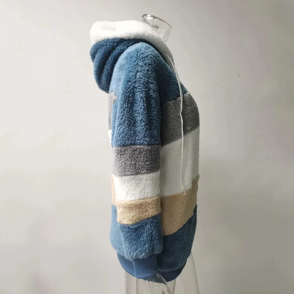 Winter Coat for Women Oversize 2024 Female Teddy Bear Coat Warm Thickening Fleece Faux Fur Coats Winter Jacket Women Plush Top