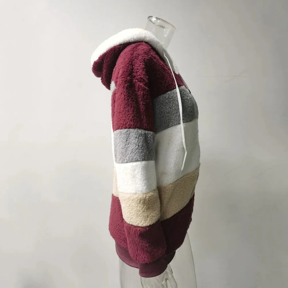 Winter Coat for Women Oversize 2024 Female Teddy Bear Coat Warm Thickening Fleece Faux Fur Coats Winter Jacket Women Plush Top