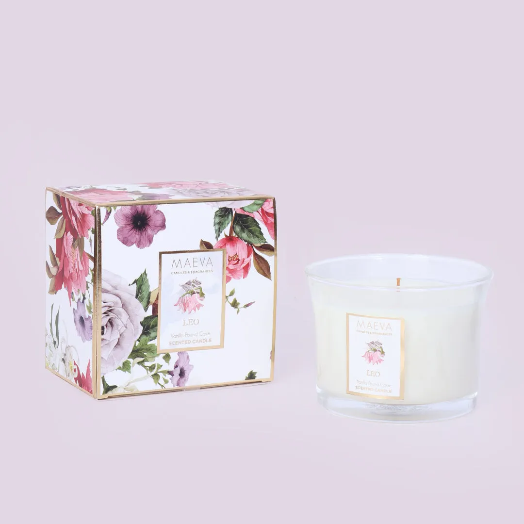 Zodiac Flared Glass Candle Online