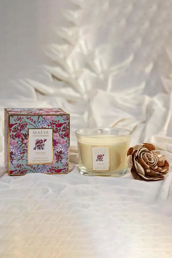 Zodiac Flared Glass Candle Online