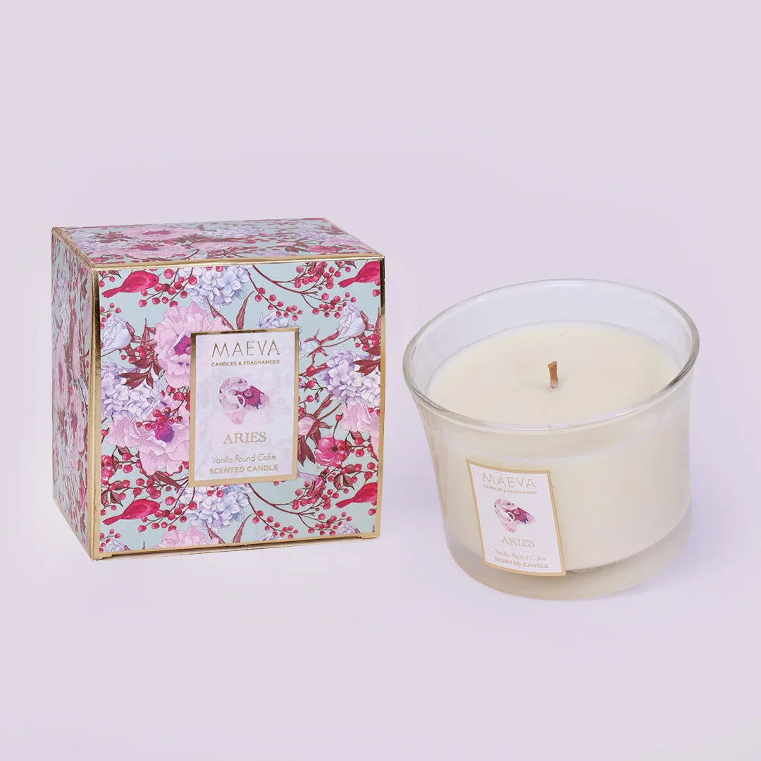 Zodiac Flared Glass Candle Online